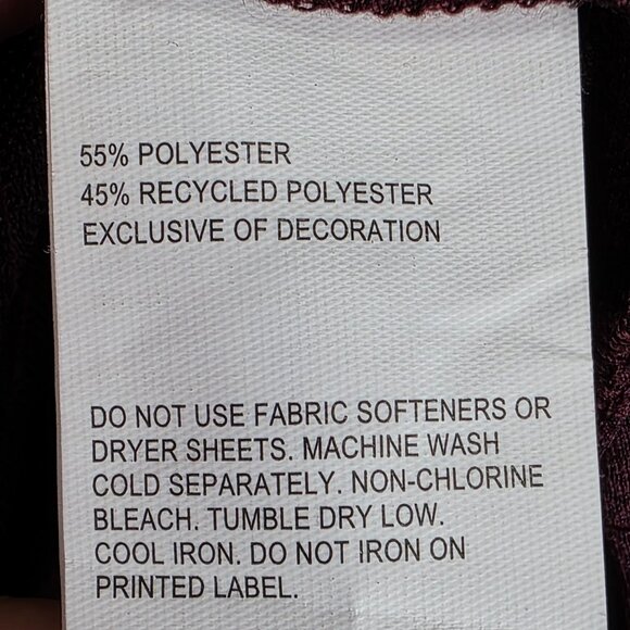 Mens Ben Hogan Burgundy Performance Polo Shirt Short Sleeve Polyester Size M - Picture 3 of 7